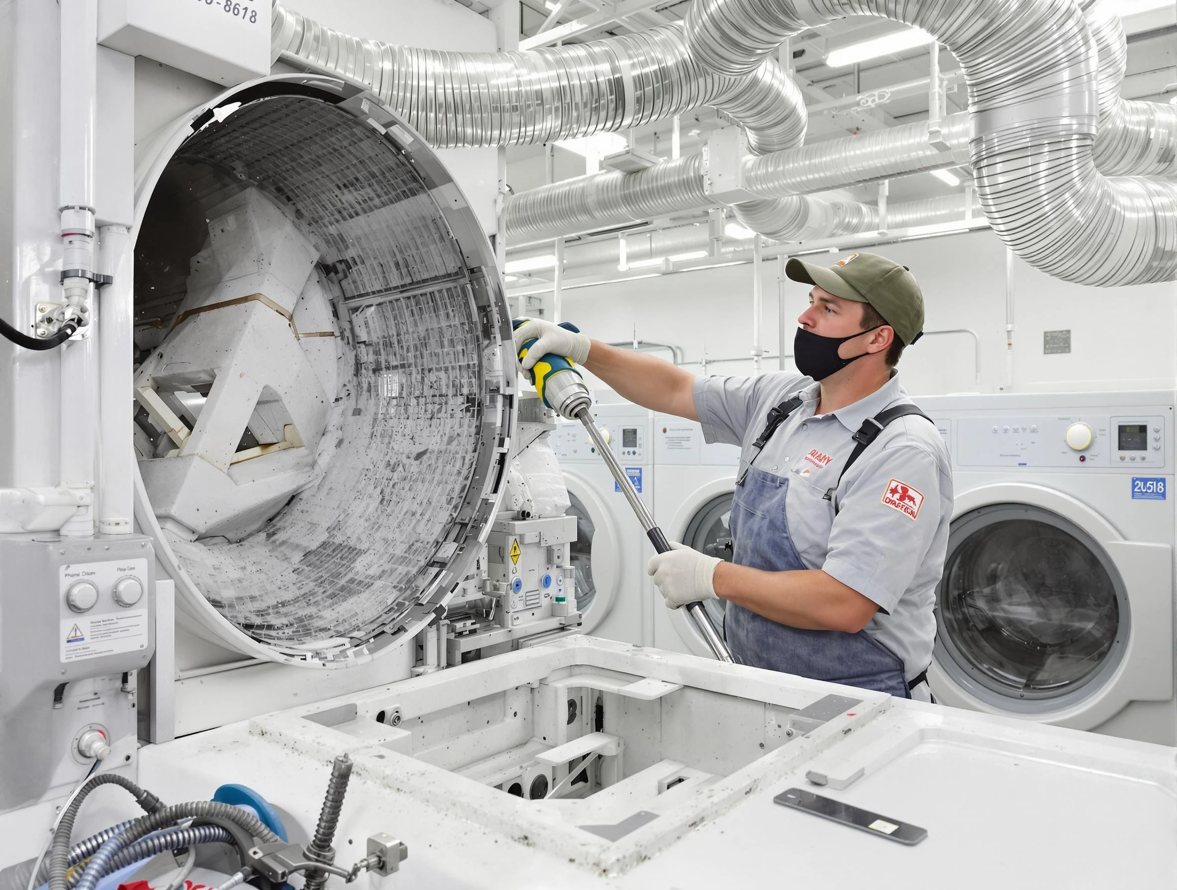 Commercial Dryer Vent Cleaning in White City