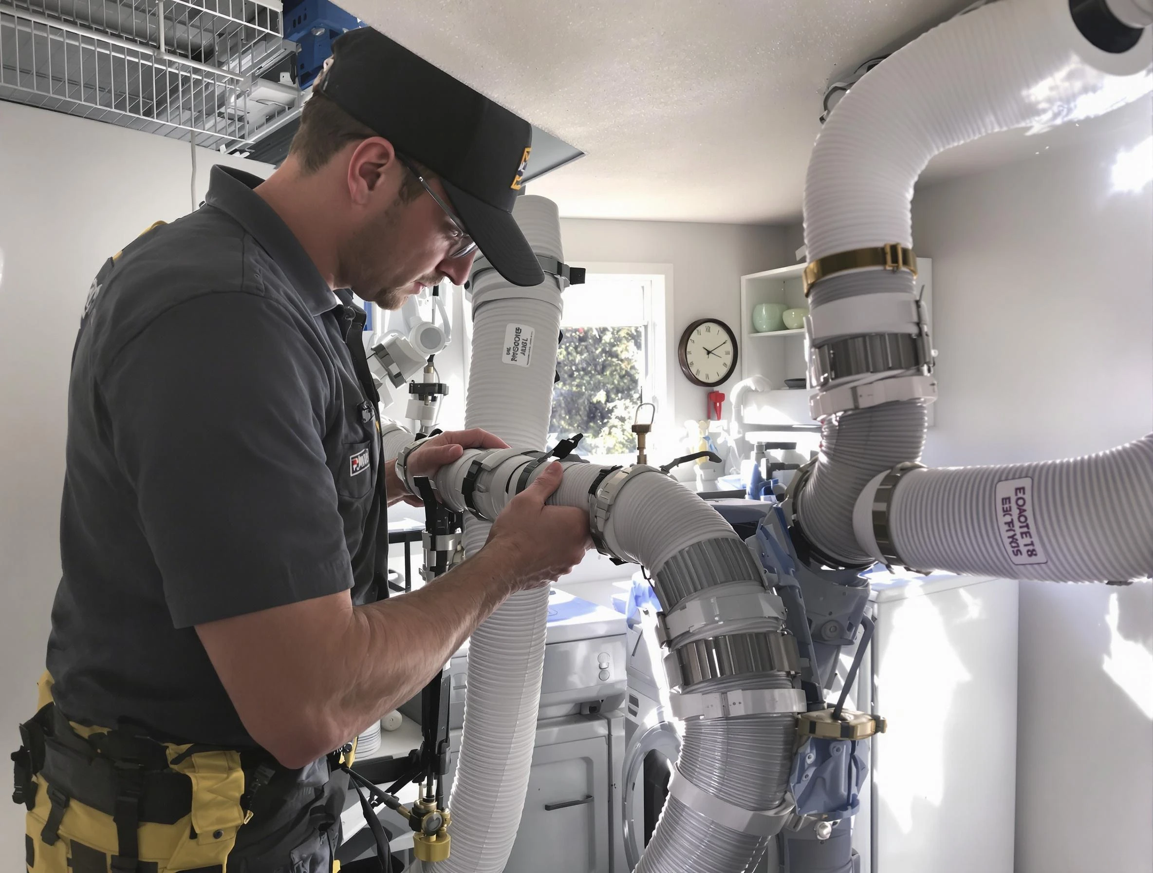 Dryer Vent Hose Installation in White City