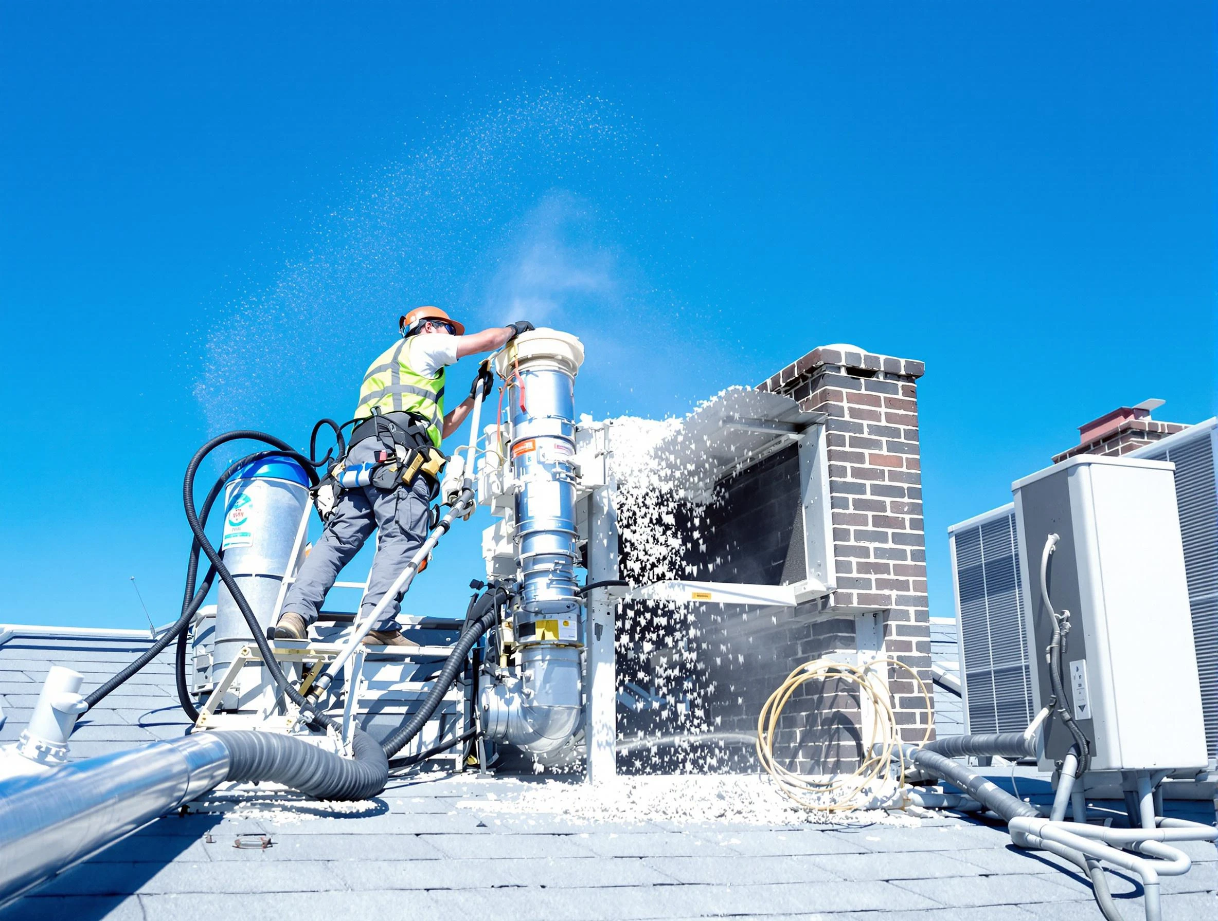 Expert roof dryer vent cleaning by White City Dryer Vent Cleaning in White City