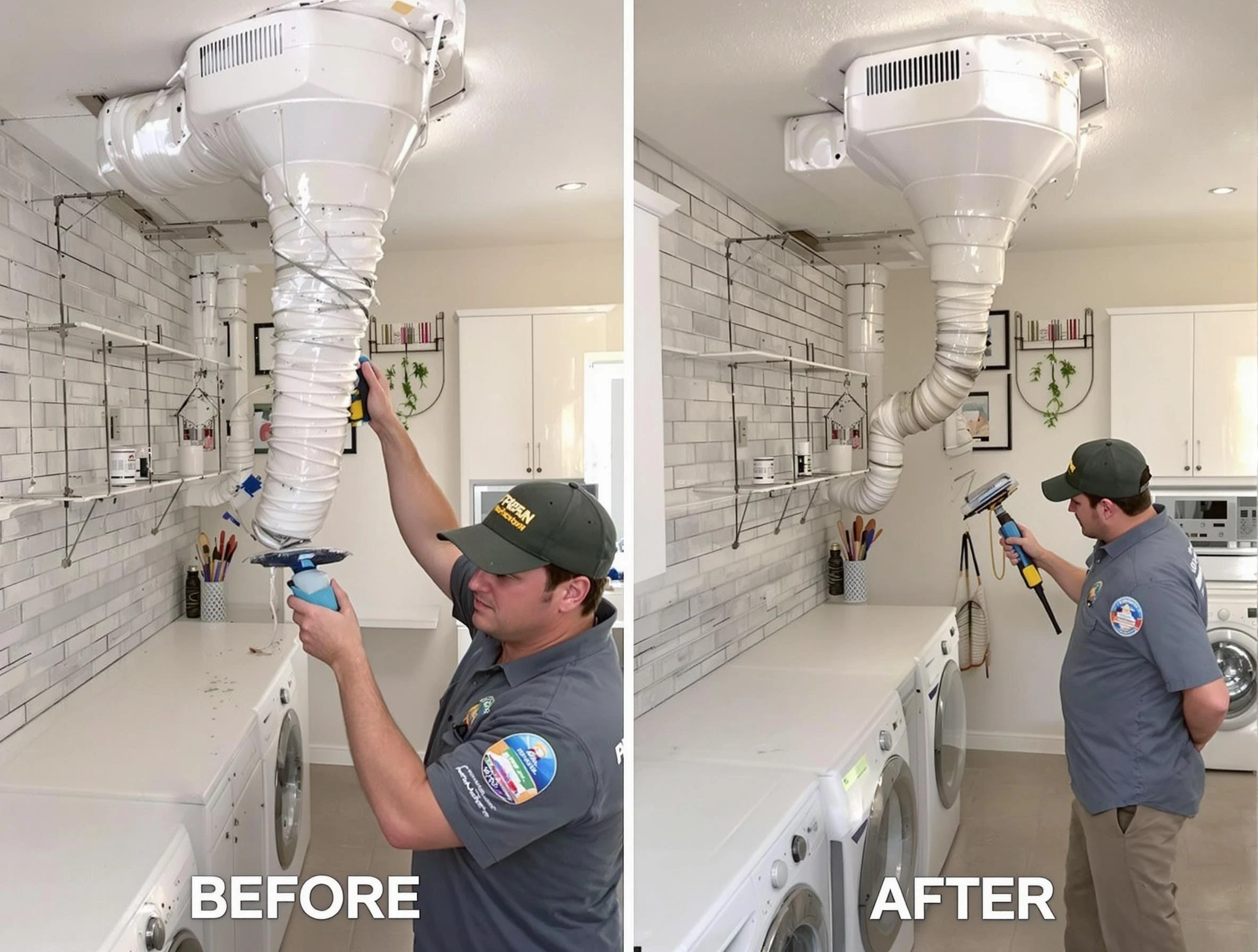 Professional dryer exhaust vent cleaning by White City Dryer Vent Cleaning in White City